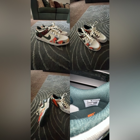 nike sail multi-camo dunks - Picture 1 of 1